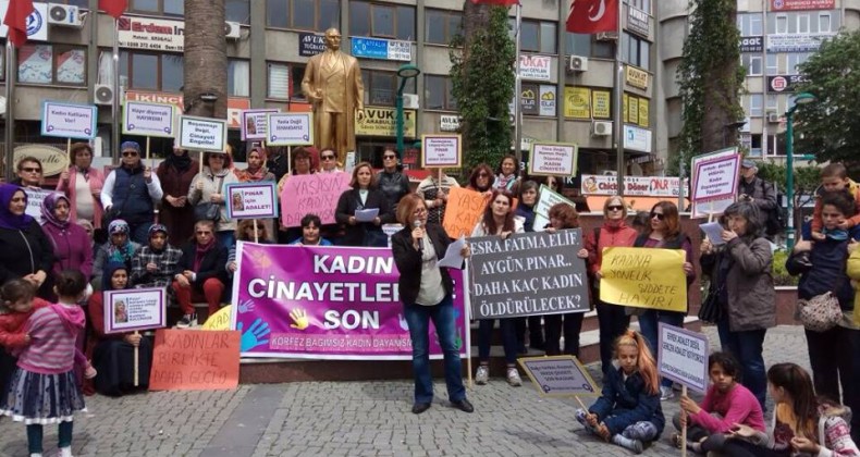 Körfez Kadın Dayanışması Grubu’ndan Edremit’te minik Zeynep’in yaşamını kaybettiği cinayete sert tepki