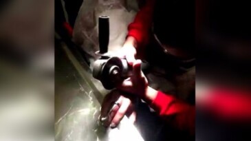 Parmağında sıkışan yüzük spiral makinesiyle kesildi