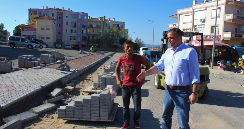 Başkan Gençer’den yol yapım çalışmalarına sıkı takip