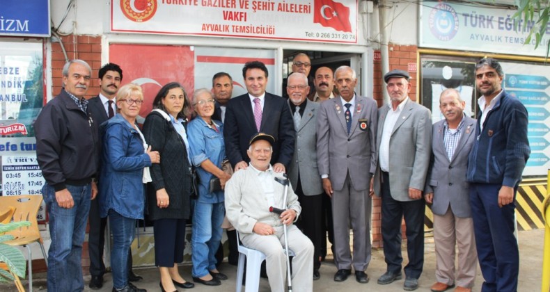 Ayvalık Kaymakamı Görgülüaslan’dan Gazi ve Şehit Ailelerine ziyaret