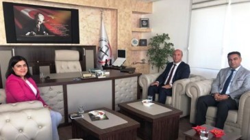 MEB Müşaviri Azdiken’den Güner Bahadır’a ziyaret