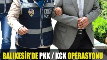 Ayvalık’ta Fetö-PDY üyesi olduğu öne sürülen 5 Emniyet personelinden 3’ü yakalandı