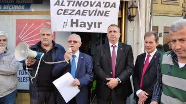 Başkan Gençer, CHP’nin basın açıklamasında da sert konuştu