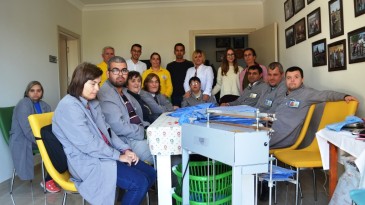 Galoş üreterek rehabilite oluyorlar