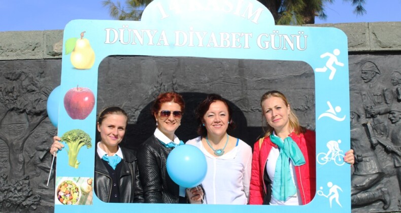 AYVALIK’TA DİYABETE ‘FARKINDALIK’ ETKİNLİĞİ