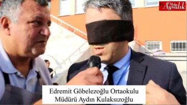Edremit’te Öğrenciler ASTED ile farkındalık etkinliği