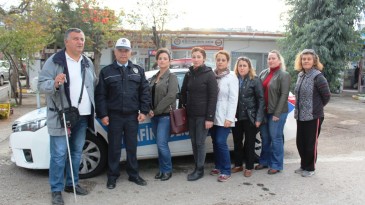Okul Aile Birliği servis araçlarını denetledi