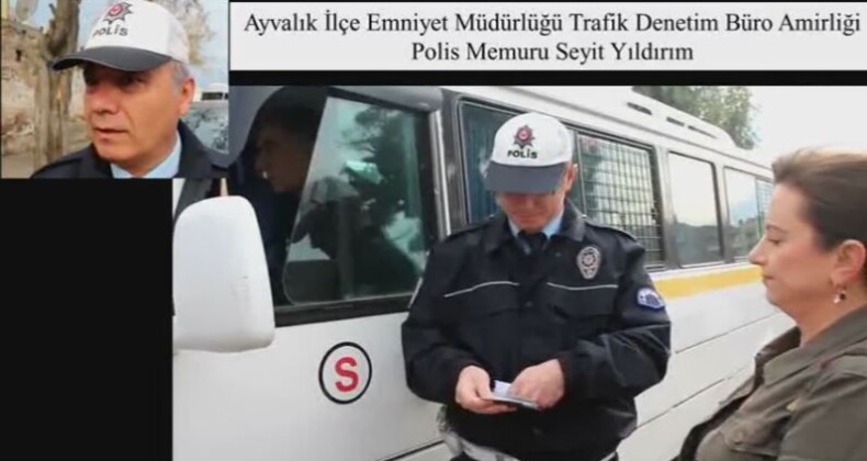 AYVALIK Onbes Eylül Ortaokulun Servis Araçları Denetlendi
