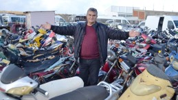 8 milyon liralık araç yediemin deposunda çürüyor