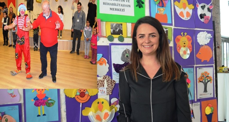Ayvalık’ta engelliler gönüllerince eğlendi