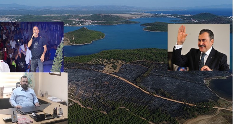 Ayvalık’ta; Bakan Eroğlu ile ünlü sanatçı Haluk Levent birlikte ağaç dikecek