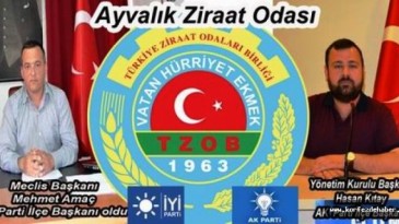 Ayvalık Ziraat Odası siyasette en güçlü dönemini yaşıyor