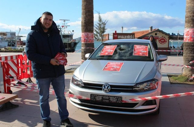 Ayvalıkgücü Belediyespor’un eşya piyangosu biletleri satışa sunuldu