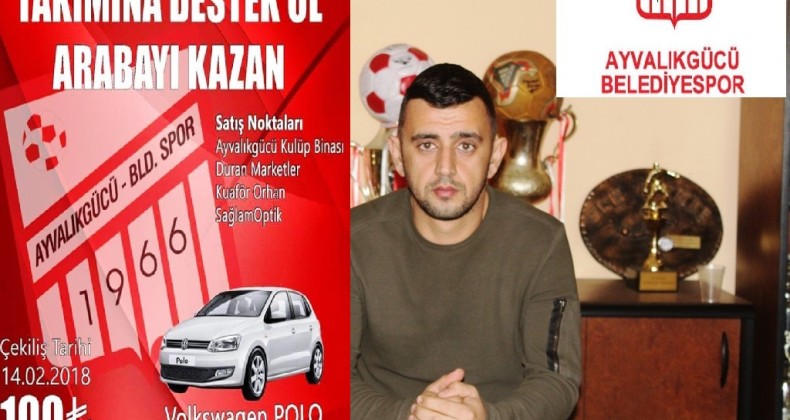 Ayvalıkgücü Belediyespor için eşya piyangosu