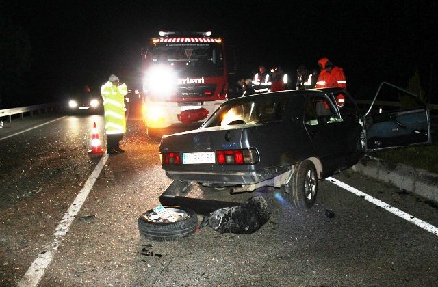 Ayvalık’ta feci kaza; 2 ölü, 2 yaralı
