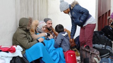 Ayvalık’ta 50 göçmen yakalandı