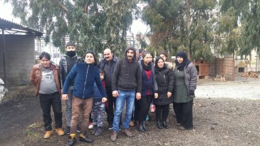Ayvalık’ta 17 Kaçak Göçmen ve 1 organizatör yakalandı