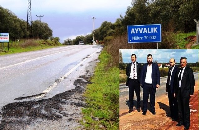 Büyükşehir’den Ayvalık’a asfalt hamlesi
