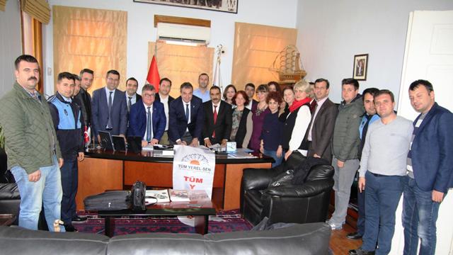 AYVALIK BELEDİYESİ TÜM YEREL-SEN ARASINDA TOPLU İŞ SÖZLEŞMESİ YENİLENDİ