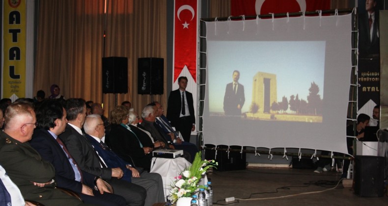Çanakkale Şehitlerine anlamlı anma töreni