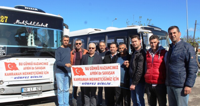 1 günlük kazançlarını Afrin’deki mehmetçiklere bağışladılar