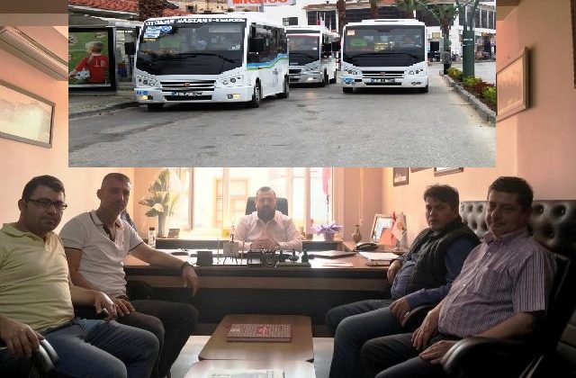 Ayvalık’ta toplu taşıma karmaşasını Hasan Kıtay çözdü