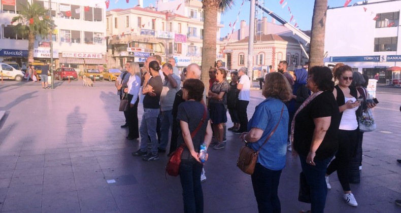 Ayvalık Demokrasi Platformu’ndan ‘Filistin’ tepkisi