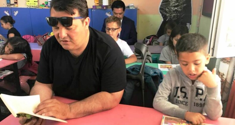 Minik öğrenciler sınıflarında Medya Ayvalık’ı ağırladı