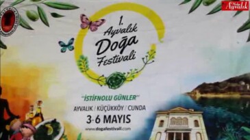 Ayvalık 1. doğa festivali ´ne start verildi