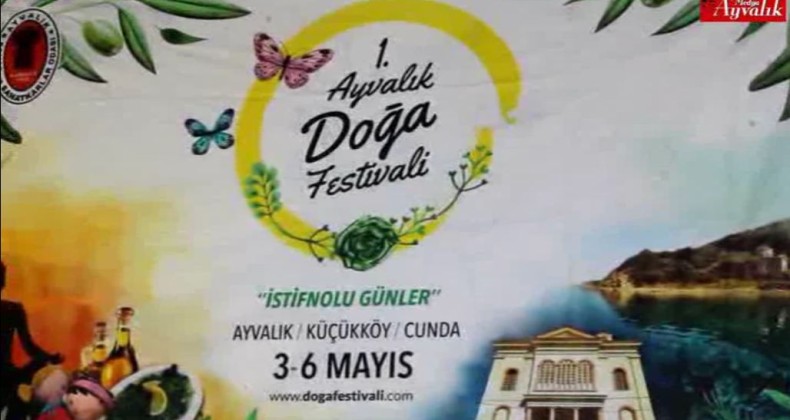 Ayvalık 1. doğa festivali ´ne start verildi
