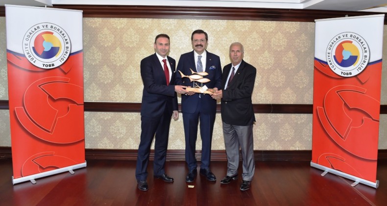 ATO’dan TOBB Başkanı Hisarcıklıoğlu’na anlamlı ziyaret
