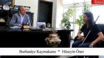 Ayvalıkda tatil kazanan görme engelli Sonay´ın son günü