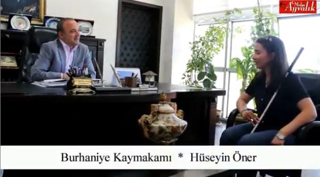 Ayvalıkda tatil kazanan görme engelli Sonay´ın son günü