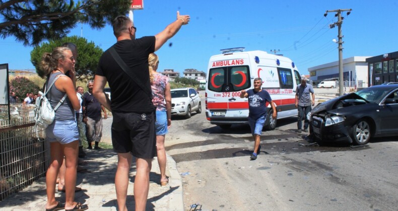 Sırp tatilcilerden korkutan kaza