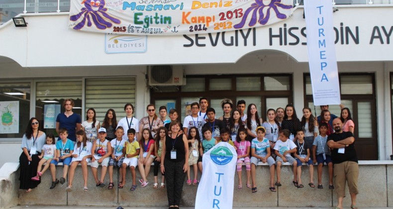 Ayvalık’ta Deniz Temiz Turmepa’dan masmavi denizler için uygulamalı eğitim