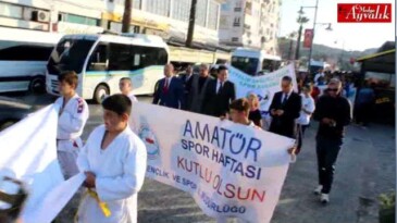 Ayvalık’da  Amatör Spor Haftası Tamamladı