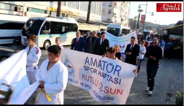 Ayvalık’da Amatör Spor Haftası Tamamladı