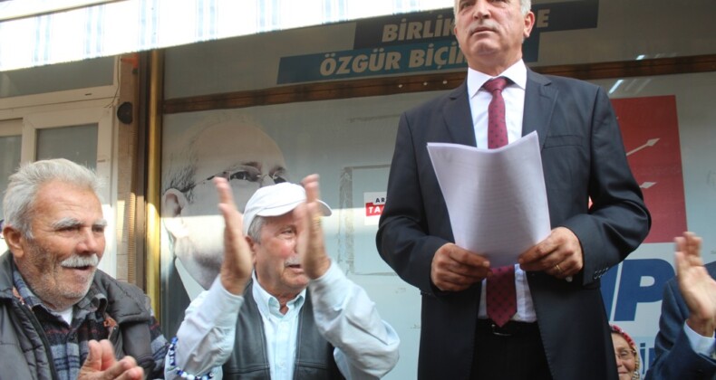Asım Sürer Ayvalık Belediye Başkanlığı için start aldı