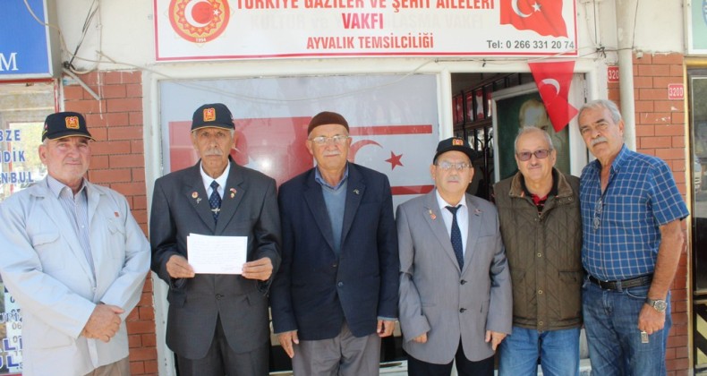 Ayvalıklı gaziler Batman’daki hain saldırıya kayıtsız kalmadı