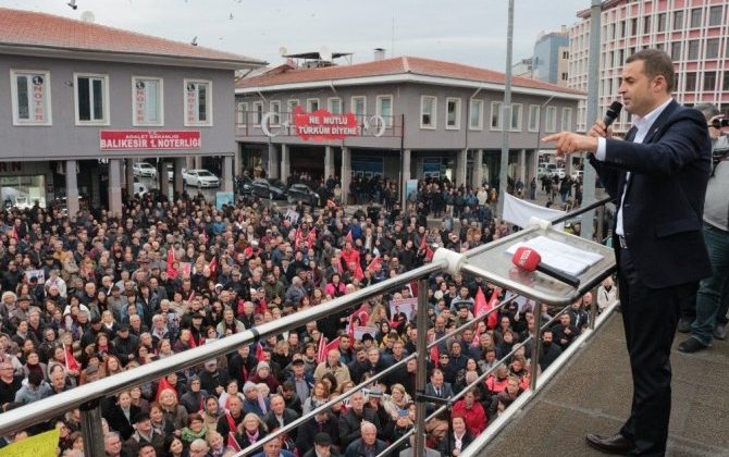 CHP’nin Balıkesir Adayı Akın’a Yoğun İlgi