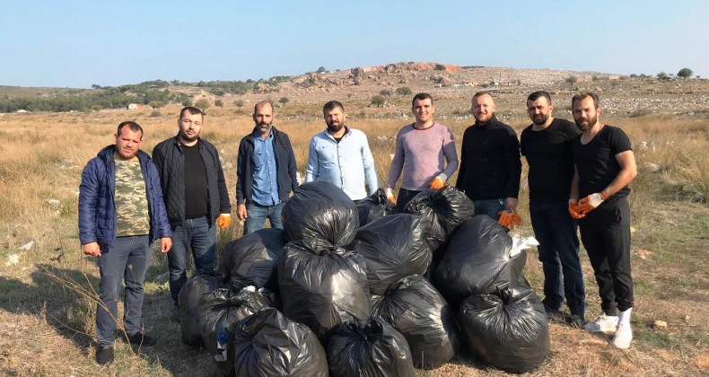 Küçükköy Birlik ve Dayanışma Derneği’nden anlamlı çevre temizliği
