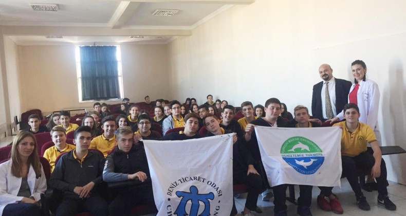 Turmepa-Deniz Temiz Derneği’nden Ayvalıklı öğrencilere anlamlı ders