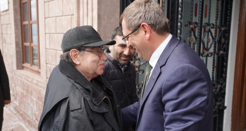 AHMET TÜFEKÇİ’DEN BAŞKAN ERGİN’E ZİYARET