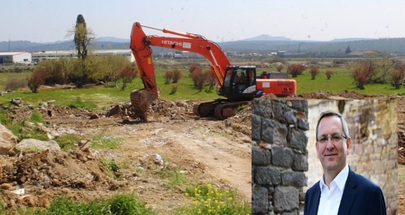 Mesut Ergin mazbatayı almadan temizlik çalışmalarına başladı
