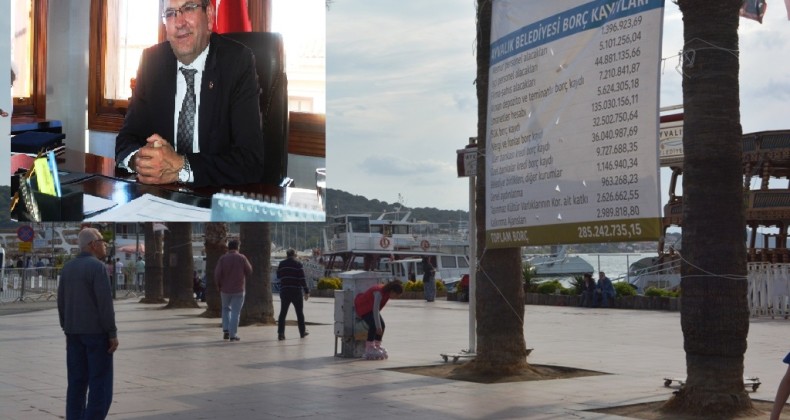 Ayvalık Belediye Başkanı Mesut Ergin’e dev enkaz