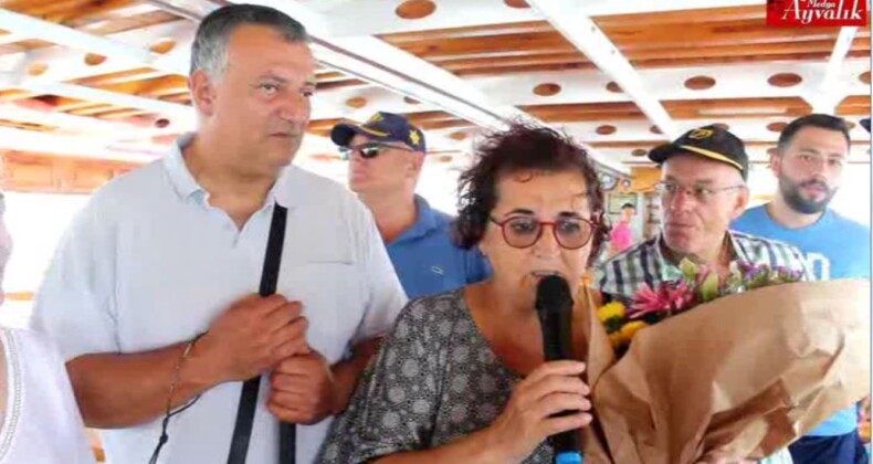 Ayvalık’ta engellilerden Mihrimah Sultan ile tekne turu 2019