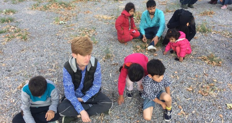 Ayvalık’ta Afganistan Uyruklu 44 göçmen jandarmaya yakalandı