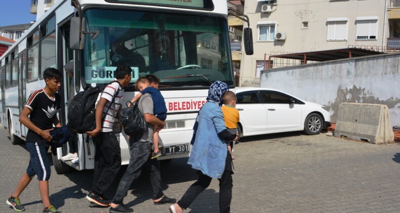 Ayvalık’ta 58 Afganistanlı göçmen Sahil Güvenlik’ten kaçamadı