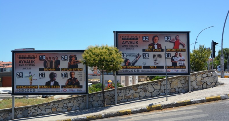 Ayvalık’a Temmuz ve Ağustos aylarında yıldız yağacak