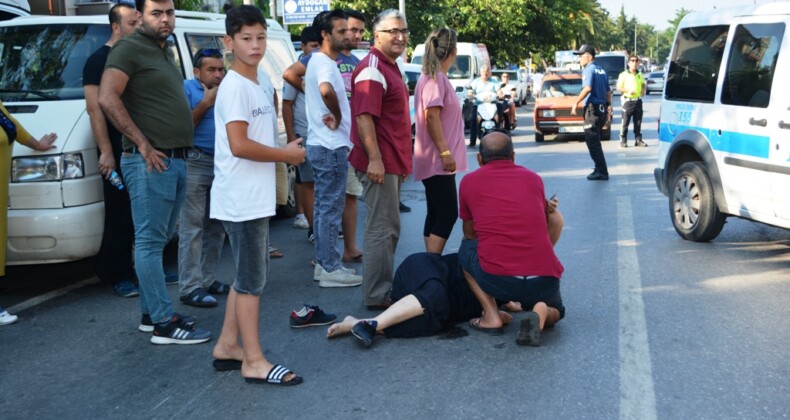 Yaşlı kadına çarpıp kaçan sürücü polisten kaçamadı